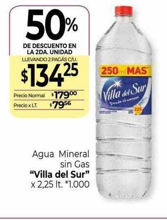 La Anonima Agua mineral sin gas oferta