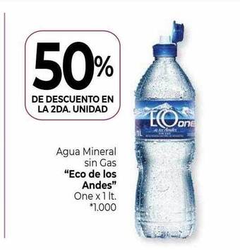 La Anonima Agua mineral sin gas oferta