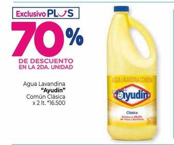 La Anonima Agua lavandina oferta