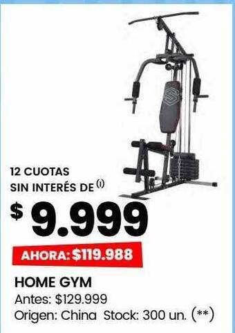 Changomas Home gym oferta