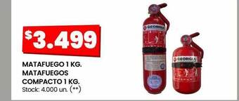 Changomas Matafuego 1 kg matafuegos compacto 1 kg oferta