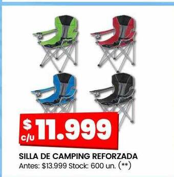 Changomas Silla de camping reforzada oferta