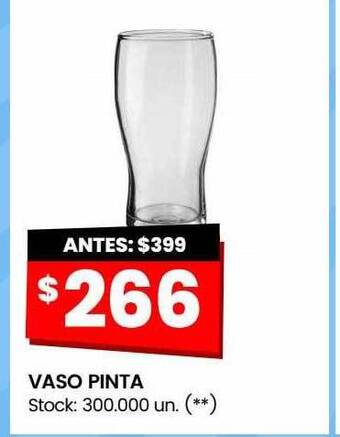 Changomas Vaso pinta oferta