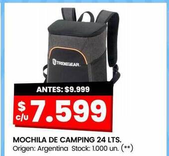 Changomas Mochila de camping oferta