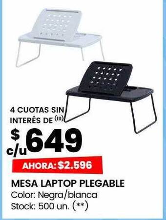 Changomas Mesa laptop plegable oferta