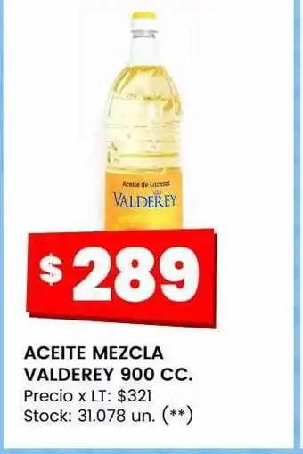 Changomas Aceite mezcla valderey oferta