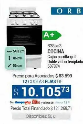 Cooperativa Obrera Orbis 838bc3 cocina oferta