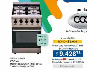 Cooperativa Obrera 550 coco-0001 cocina coop oferta