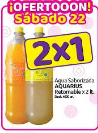 Cordiez Agua saborizada aquarius oferta