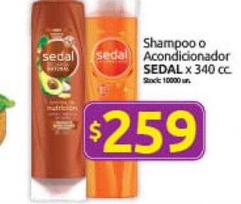 Cordiez Shampoo o acondicionador sedal oferta