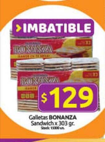 Cordiez Galletas bonanza sandwich oferta