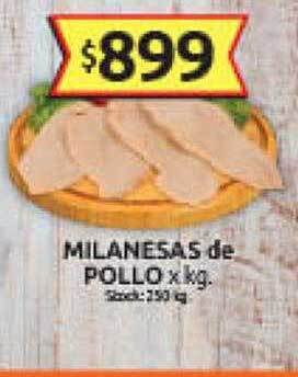 Cordiez Milanesas de pollo oferta