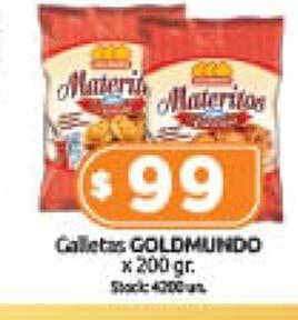 Cordiez Galletas goldmundo oferta