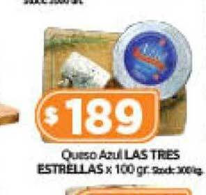 Cordiez Queso azul las tres estrellas oferta