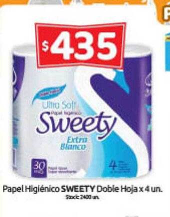 Cordiez Papel higiénico sweety doble hoja oferta