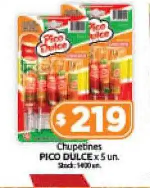 Cordiez Chupetines pico dulce oferta