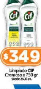 Cordiez Limpiado cif cremoso oferta