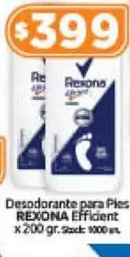 Cordiez Desodorante para pies rexona efficient oferta