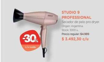Farmacity Studio 9 professional secador de pelo pro dryer oferta