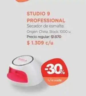 Farmacity Studio 9 professional secador de esmalte oferta