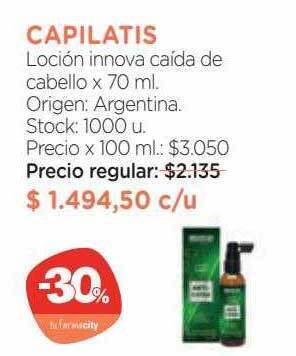 Farmacity Capilatis loción innova caida de cabello oferta