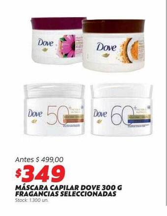Ferniplast Máscara capilar dove fragancias seleccionadas oferta