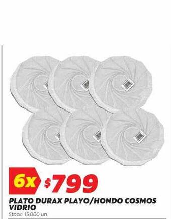 Ferniplast Plato durax playo hondo cosmos vidrio oferta