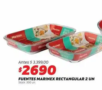 Ferniplast Fuentes marinex rectangular oferta