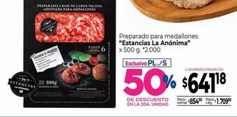 La Anonima Preparado para medallones oferta