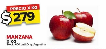 Carrefour Manzana x kg oferta