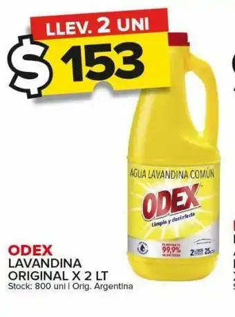 Carrefour Lavandina odex original 2l oferta