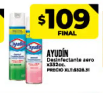 Supermayorista Vital Ayudín Desinfectante aero x 332cc oferta