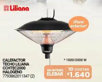 Punto Blu Calefactor Techo Liliana Cchtec2000 Halogeno oferta