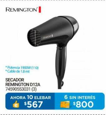 Punto Blu Secador Remington D12a oferta