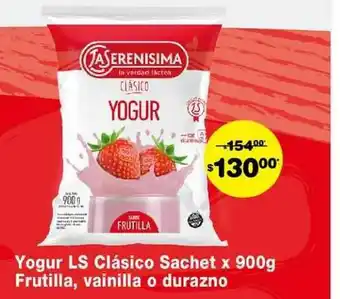 Atomo Conviene Yogur Ls Clásico Frutilla, Vainilla O Durazno x 900g oferta