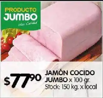 Disco Jamón Cocido Jumbo 100gr oferta