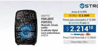 Cooperativa Obrera Digity2 parlante portátil stromberg oferta