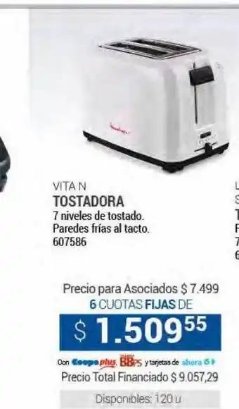 Cooperativa Obrera Vita n tostadora oferta