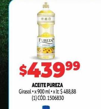 Makro Aceite pureza girasol oferta