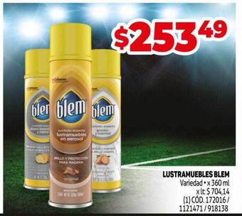 Makro Lustramuebles blem oferta
