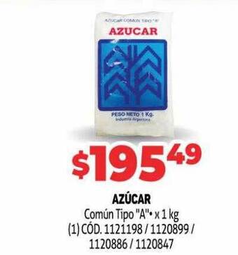 Makro Azúcar común tipo oferta