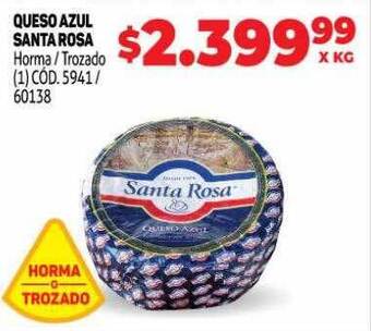 Makro Queso azul santa rosa oferta