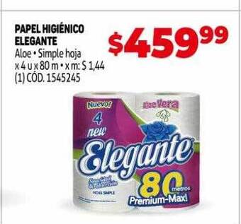 Makro Papel higiénico elegante oferta