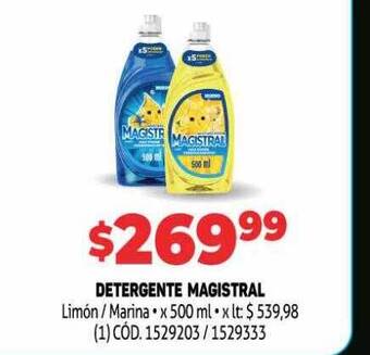 Makro Detergente magistral oferta