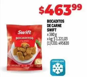 Makro Bocaditos de carne swift oferta