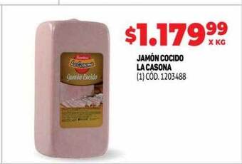 Makro Jamón cocido la casona oferta