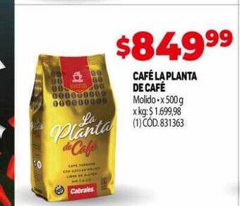 Makro Café la planta de café oferta