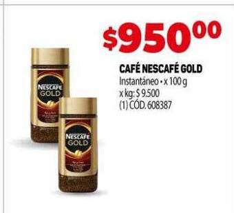 Makro Café nescafé gold oferta
