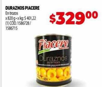Makro Duraznos piacere oferta