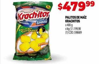 Makro Palitos de maiz krachitos oferta